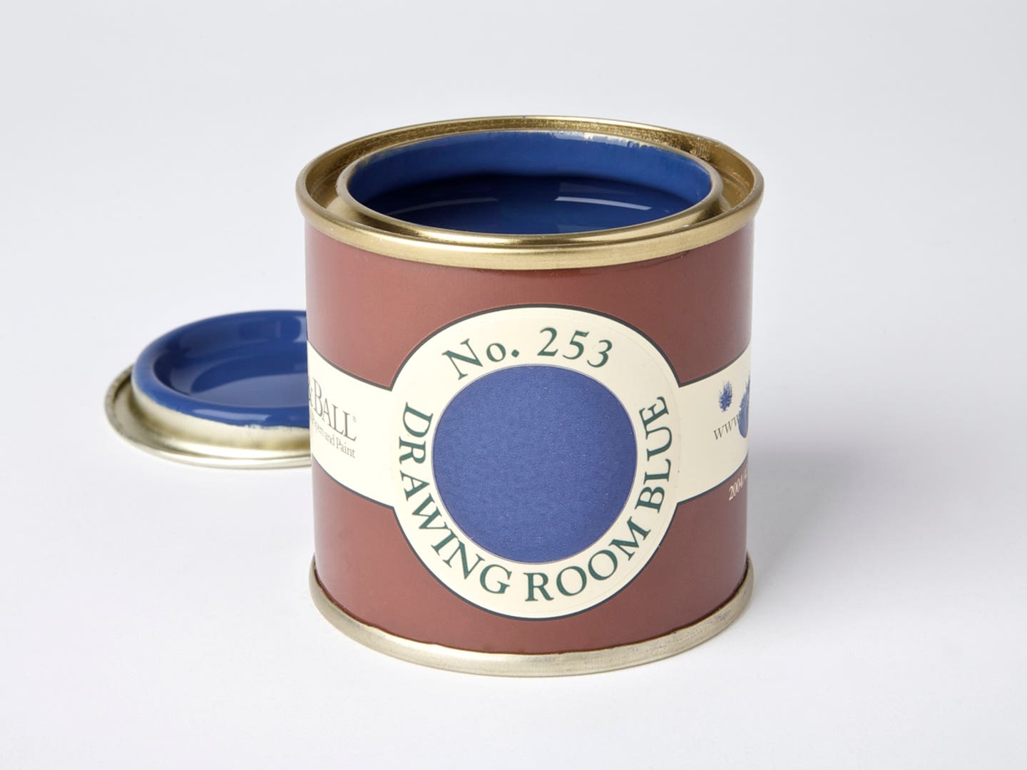 Blue wall paint
