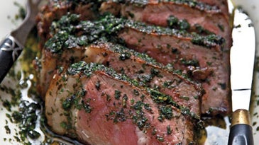 Steak with Herb Sauce (Bistecca Con Salsa delle Erbe)