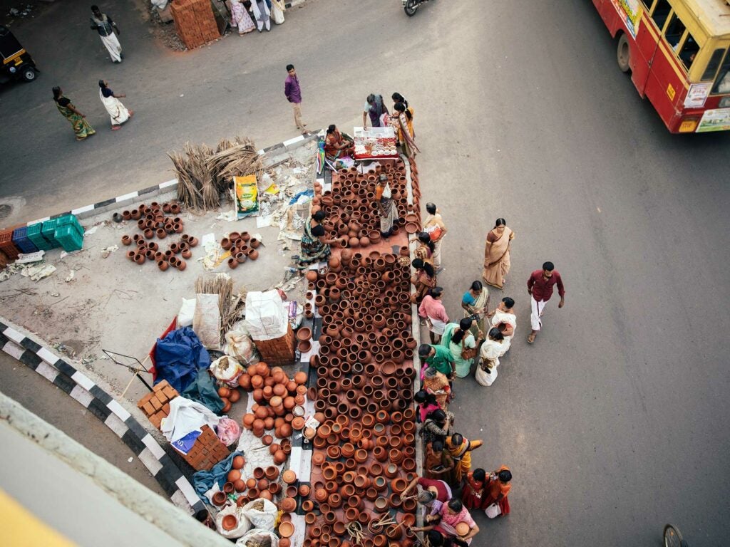 Pongala, India, Pilgrimage