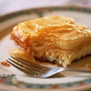 savory phyllo pastries