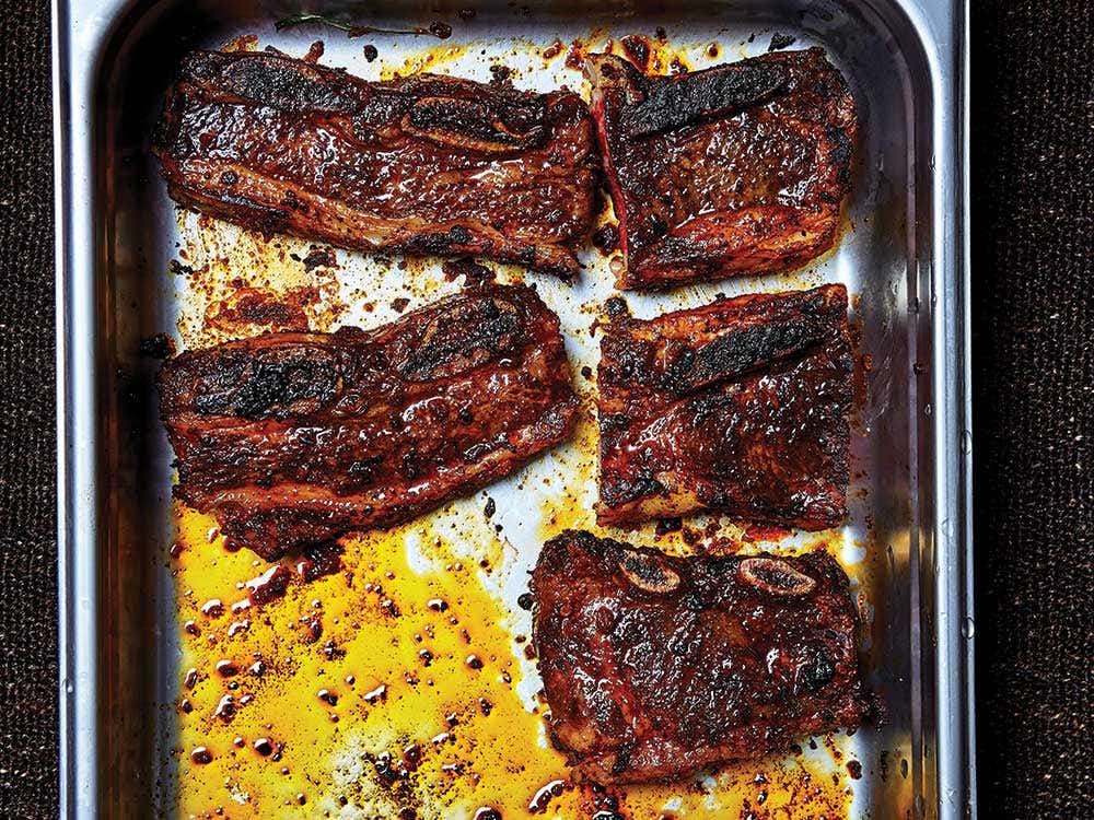 Short Ribs with Fermented Pepper Harissa