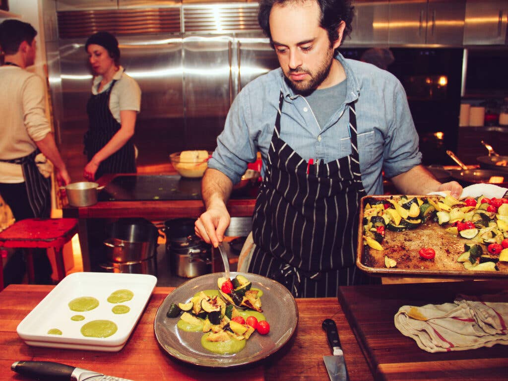 Max and Eli Sussman's Salmon with Chermoula