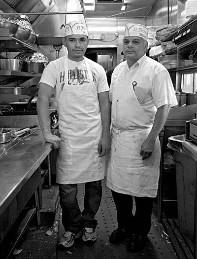 Cooks at El Tepayac