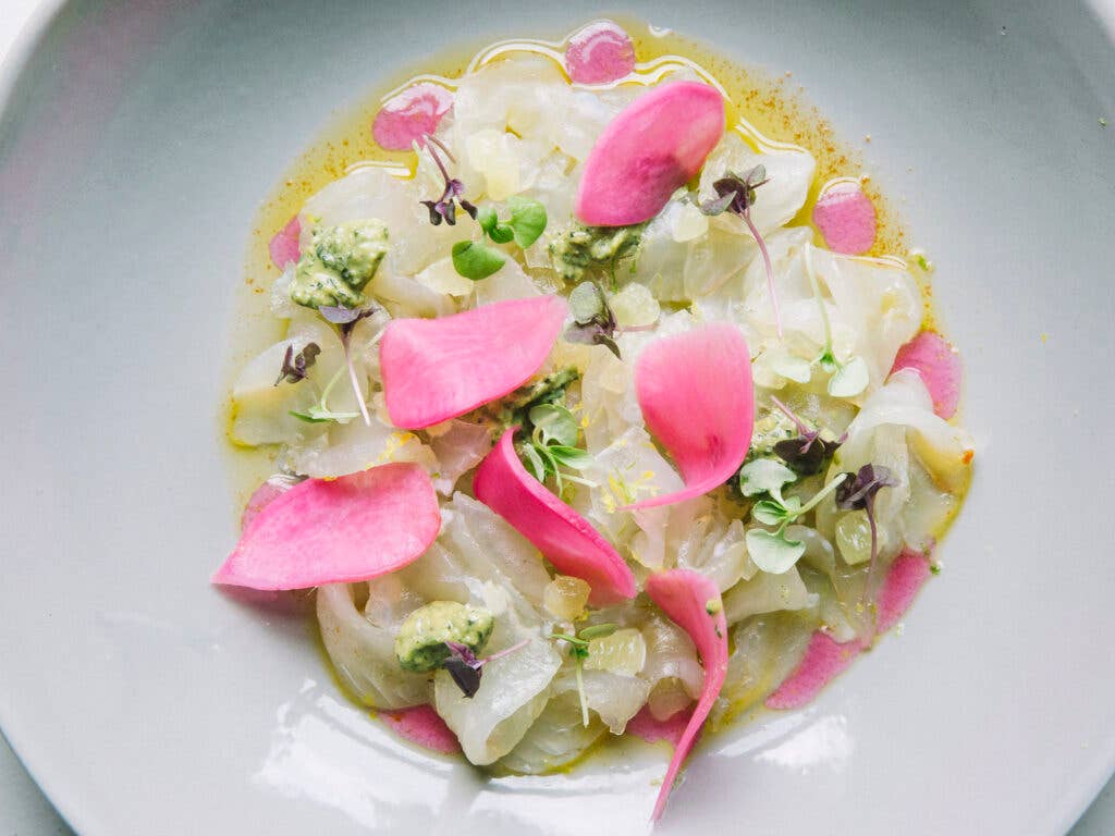 park hyatt fluke crudo