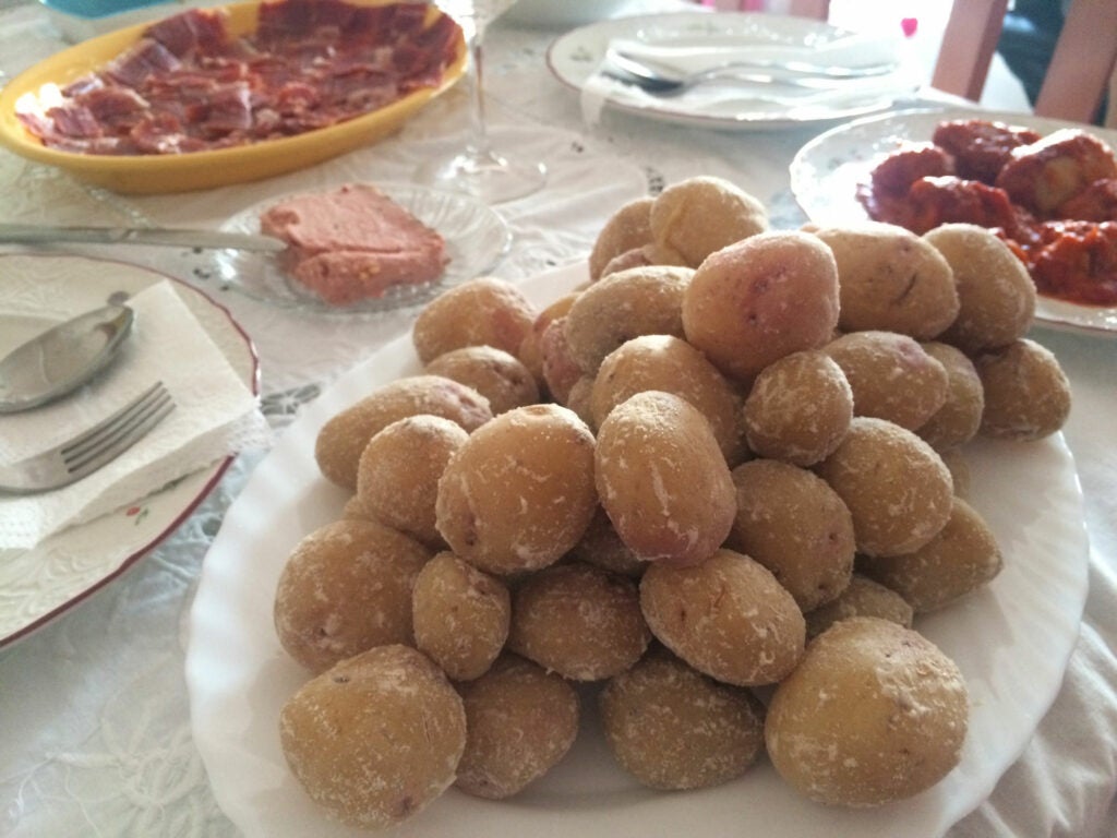 Papas arrugadas