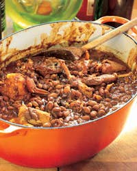 Baked Beans with Partridge