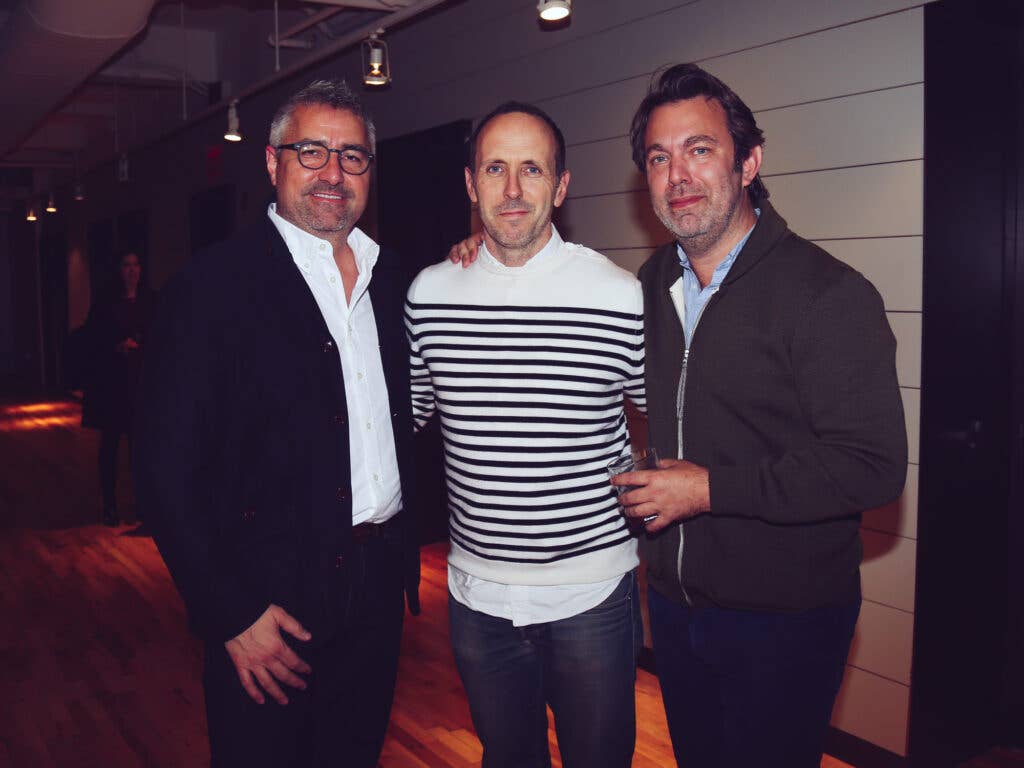 Chef Rob Newton, GQ's Devin Friedman, and Saveur's Adam Sachs