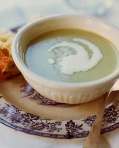 Cold Cream of Fava Soup