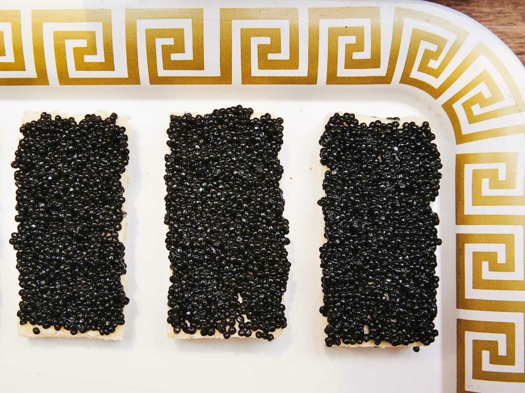 Caviar, Russian party