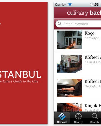 Culinary Backstreets: Istanbul