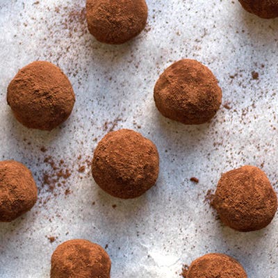 Chocolate Amaretti Truffles