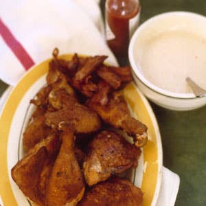 Bacon-Fried Chicken with Gravy