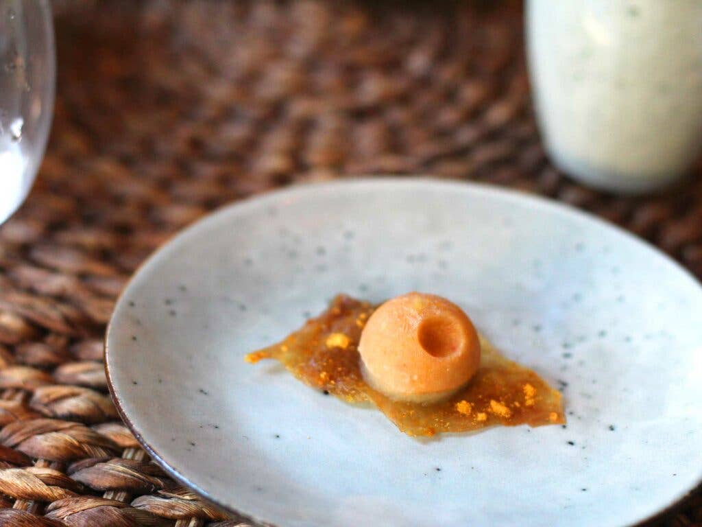 Chicken Skin Peanut Sorbet