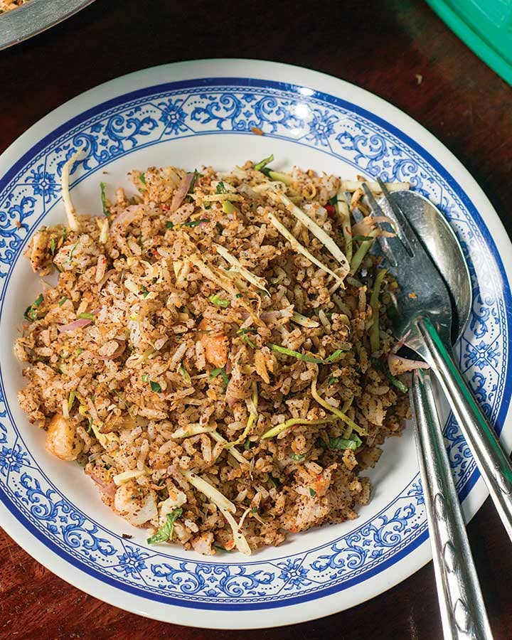 Southern Thai Rice Salad with Shrimp (Khao Yam)