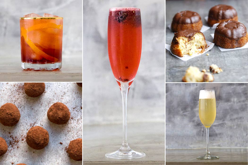 Menu: Sweets and Sparkling Cocktails for New Year’s Eve