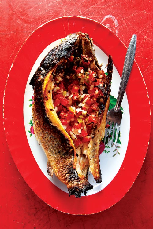 image of Pescado Encarcelado recipe by Saveur