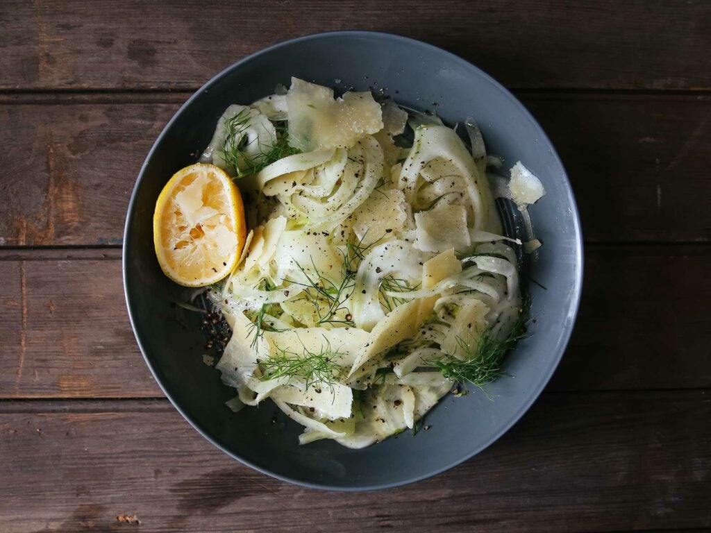 Shaved Fennel with Pecorino