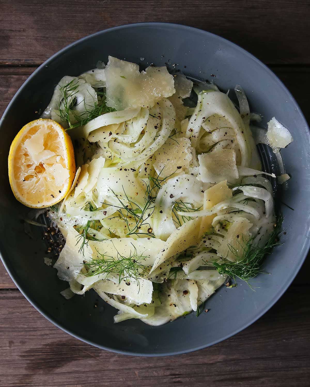 Shaved Fennel with Pecorino