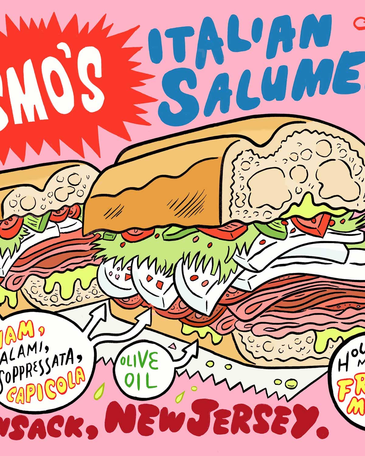 Eat the Excellent Sandwiches From the New Jersey Deli Straight Out of the Sopranos
