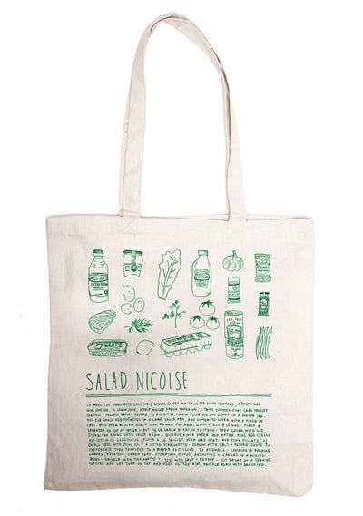 Illustrated Grocery Totes | Saveur