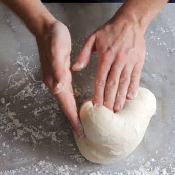 kneading dough