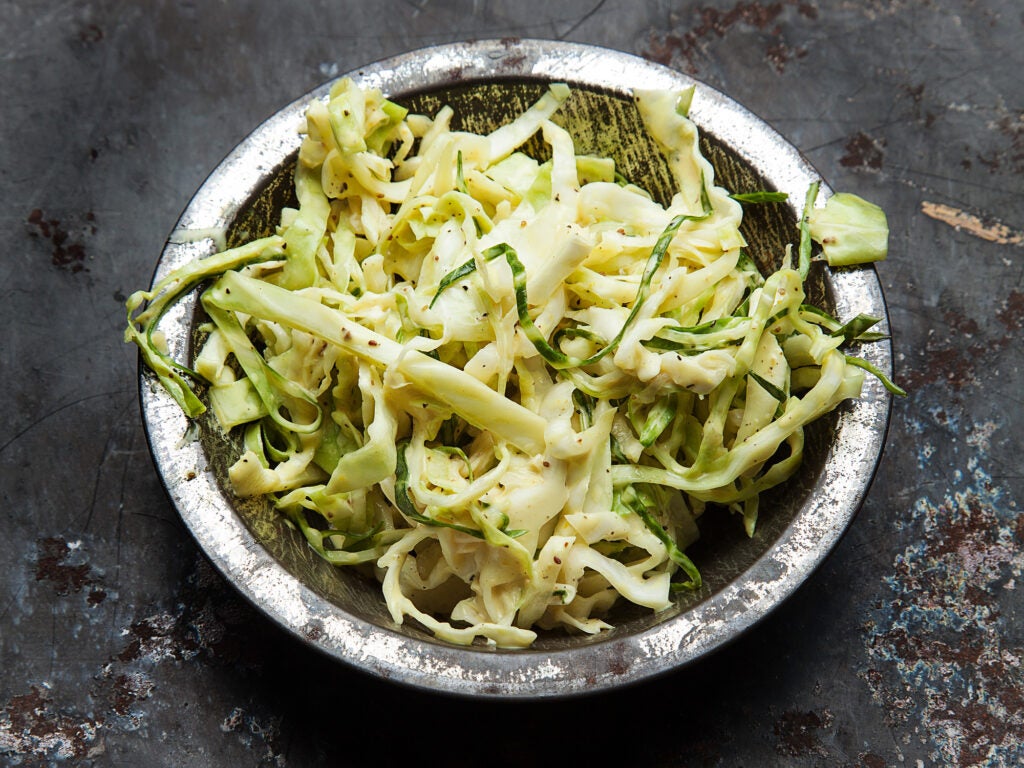 Tennessee-Style Mustard slaw