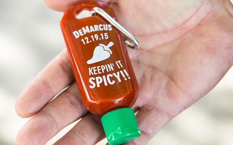 Sriracha2Go Keychains