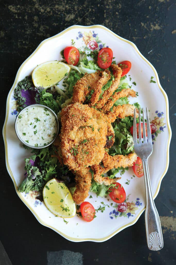 Skillet-Seared Lump Crab Cake