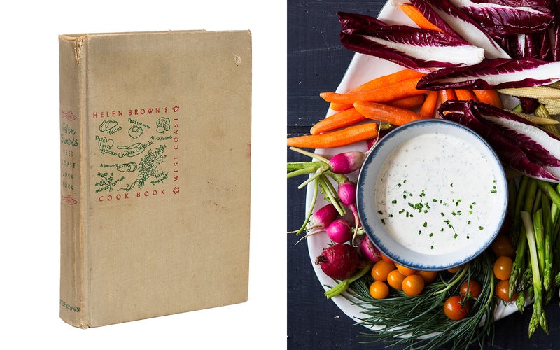 helen brown west coast cookbook green goddess recipe