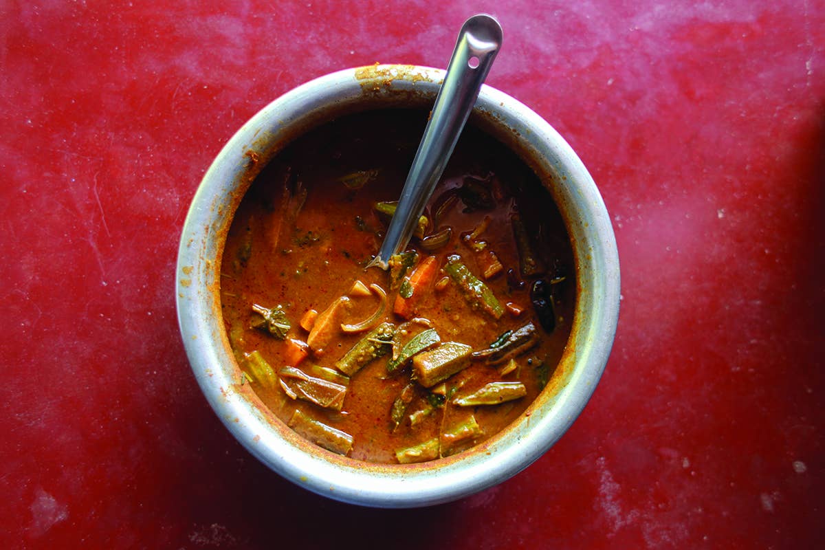 Sambar (South Indian Vegetable Stew)