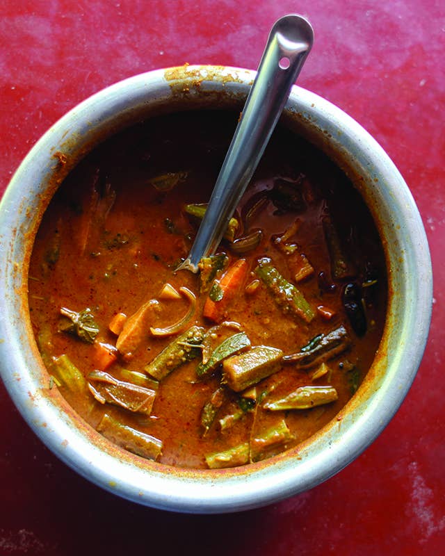South Indian Vegetable Stew (Sambar)