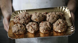 12 Days of Holiday Sweets: Chocolate-Almond Cookies