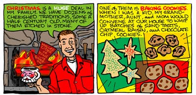 Recipe Comix: Candy-Crammer Christmas Cookies