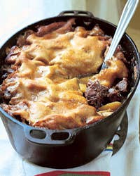 Meat and Pastry Casserole