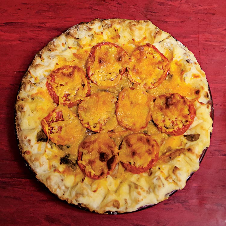 Tomato-Cheddar Tart
