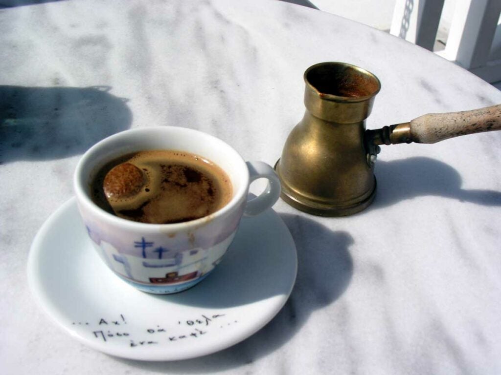 Greek coffee