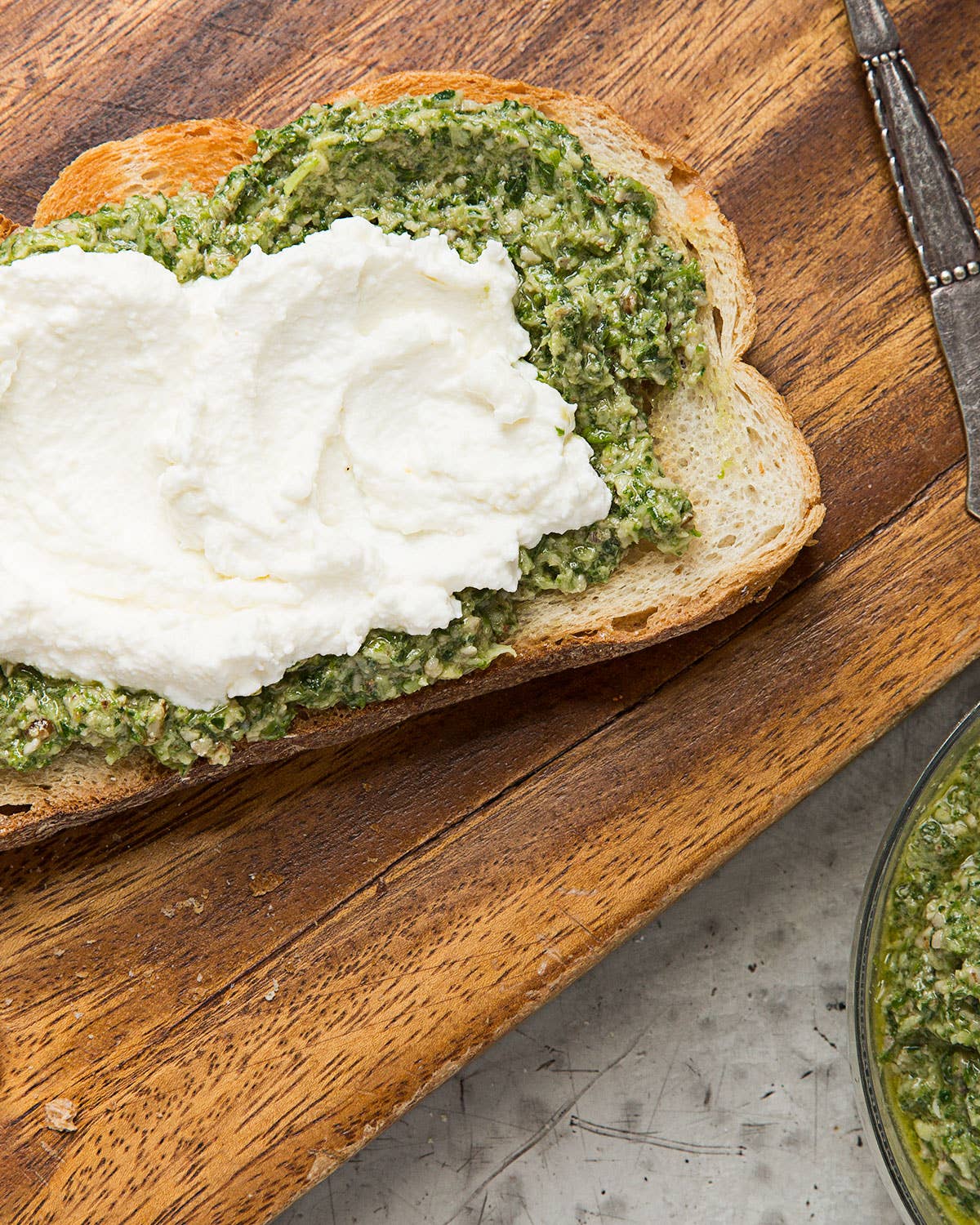 NYC to CSA: A Pesto for Your Pea Shoots