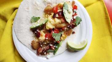 Simple Weeknight Meal, Breakfast Taco