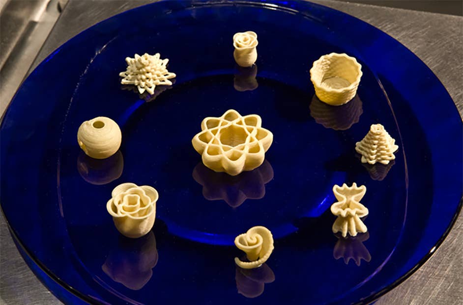 3D printed pasta