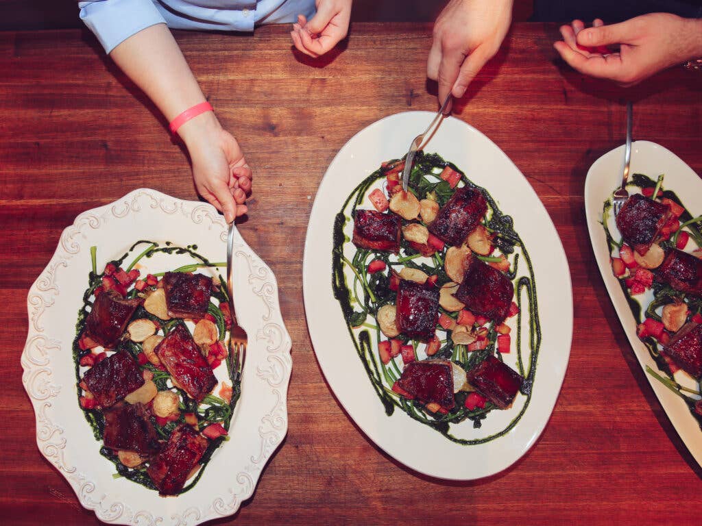 Saveur supper lamb belly