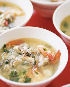 Seafood and Rice Soup