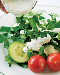 Watercress Salad with Ranch Dressing