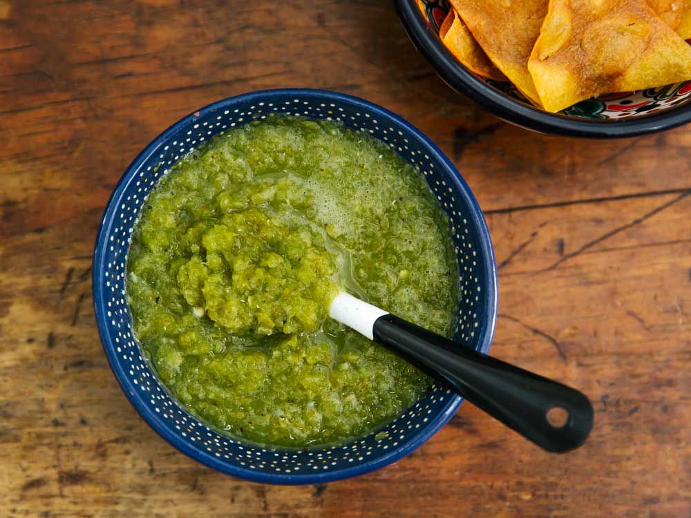 Salsa Macha Verde from Veracuz