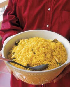 Nasi Kuning (Festive Yellow Rice)