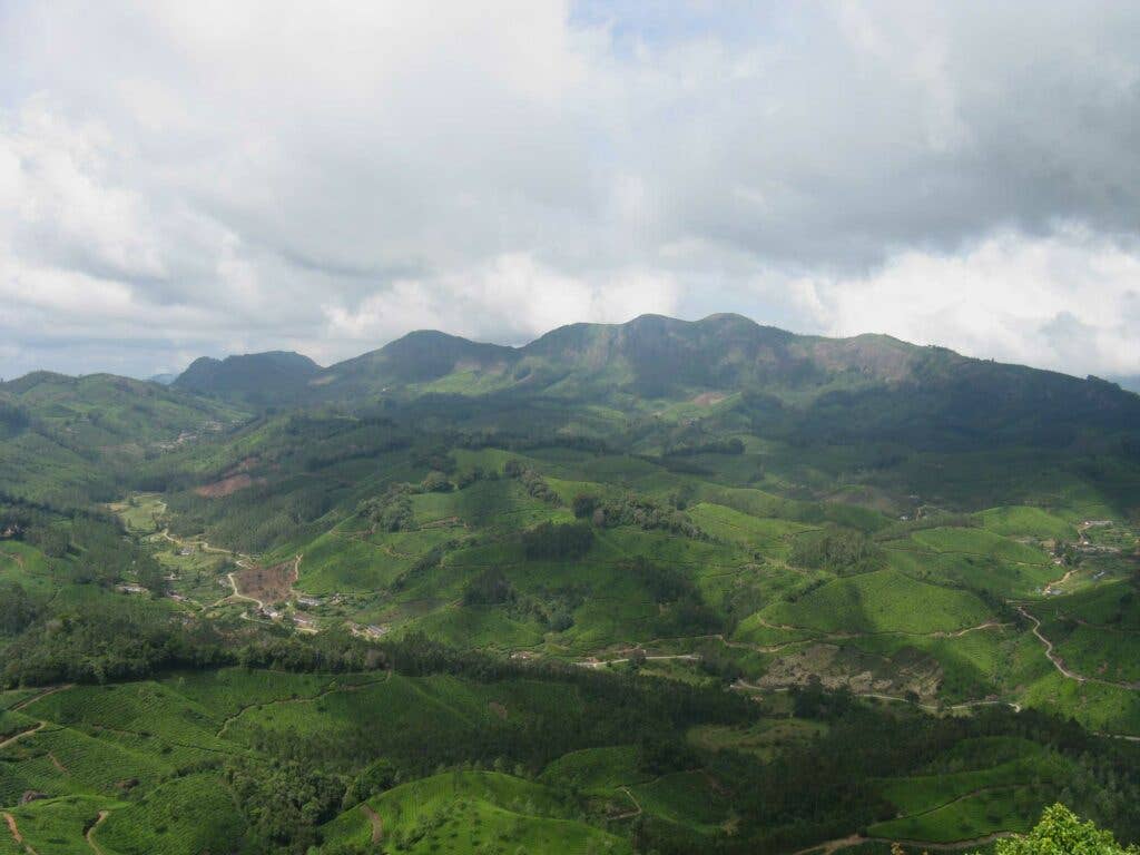 Mountain views in Kerala