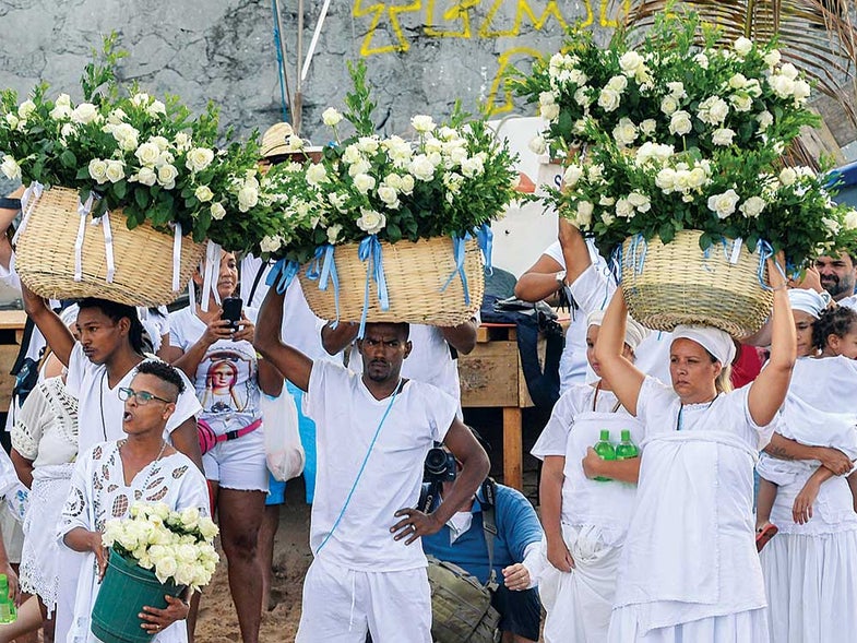 Iemanjá’s festa day