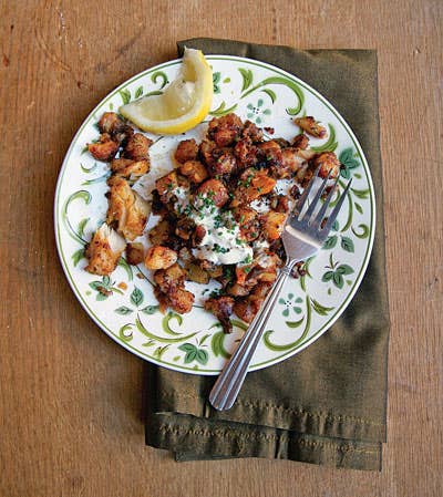 Smoked Trout Hash