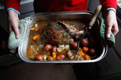 Braised Leg of Lamb