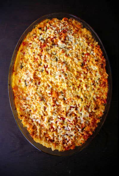 Pasta and Shrimp Casserole