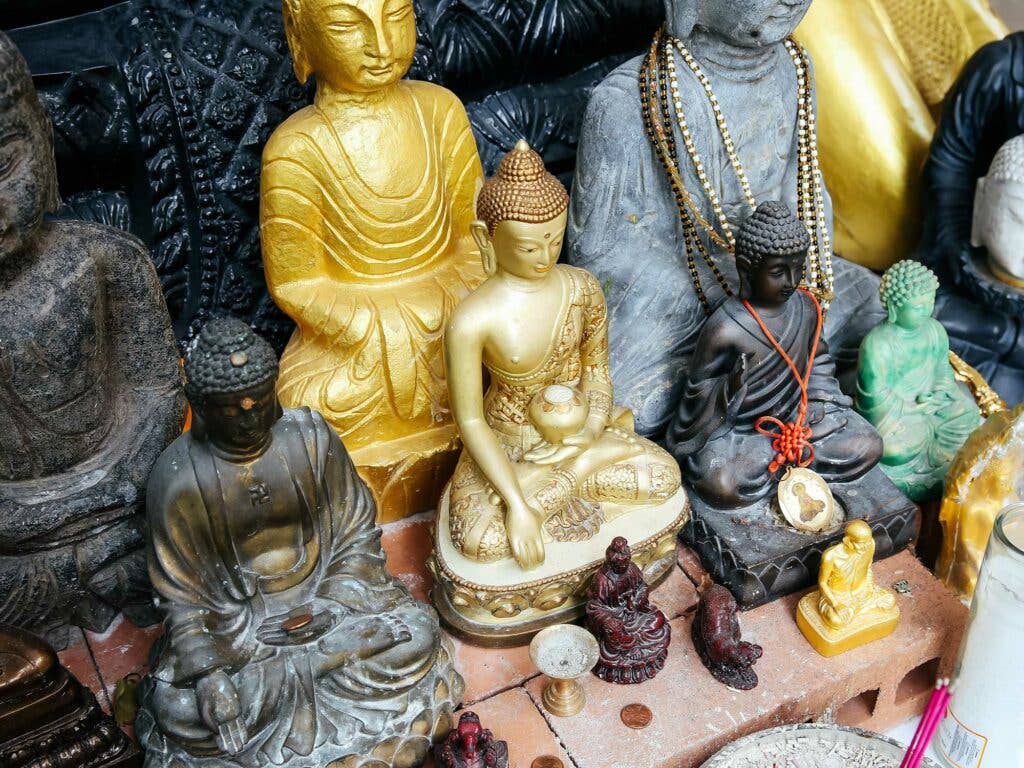 Buddha sculptures